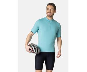 Odlo T-shirt de cyclisme Essential demi-zip pour homme, M, blau
