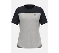 Odlo Crew X-alp Linencool Short Sleeve T-shirt Noir,Gris S Femme
