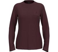 Odlo Merino 200 Pocket Long Sleeve Base Layer Marron M Femme