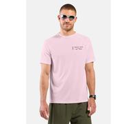Odlo Essential Print Short Sleeve T-shirt Rose L Homme