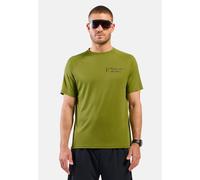 Odlo Essential Print Short Sleeve T-shirt Vert L Homme