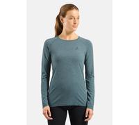 Odlo Crew Essential Seamless Long Sleeve T-shirt Bleu M Femme