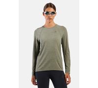 Odlo T-shirt de running Essential Seamless manches longues pour femme - Training, Running - vert, L