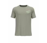 ODLO T-shirt de running imprimé Essential pour homme beige | S