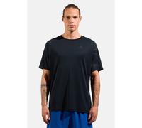 Odlo Essential Print Short Sleeve T-shirt Noir M Homme