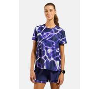Odlo T-shirt de running imprimé Zeroweight Chill-Tec pour femme, M, violet
