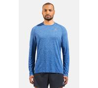 Odlo T-shirt de running sans coutures à manches longues Essentials pour homme, L, blau