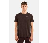 Odlo Crew Essential Seamless Short Sleeve T-shirt Marron M Homme