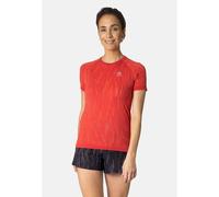 Odlo T-shirt de running Zeroweight Ceramicool pour femme - Trail Running, Running - rouge, S