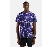 Odlo T-shirt de running Zeroweight Chill-Tec Print pour homme, S, violet