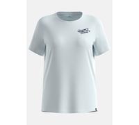 Odlo T-shirt en coton mélangé Ascent avec imprimé There’s More Out There pour femme, L, blau
