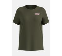 Odlo T-shirt en coton mélangé Ascent avec imprimé There’s More Out There pour femme, S, beige