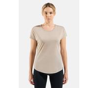 Odlo T-shirt en fibres naturelles Essentials pour femme, XS, beige