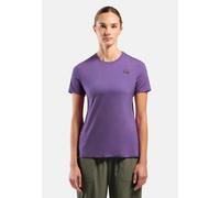 Odlo T-shirt en laine mérinos 160 à motif nuage Ascent pour femme, S, violet