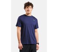 Odlo T-shirt en laine mérinos 160 à motif nuage Ascent pour homme, S, blau