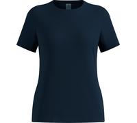 Odlo - T-shirt léger et respirant - Cubic Light Tee W Dark Sapphire pour Femme - Taille L - Navy Navy L