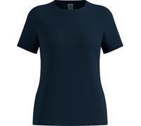 Odlo - T-shirt léger et respirant - Cubic Light Tee W Dark Sapphire pour Femme - Taille S - Navy Navy S