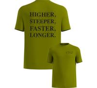 Odlo - T-shirt léger et respirant - Essential Print Tee M Guacamole pour Homme - Taille XL - Kaki Kaki XL