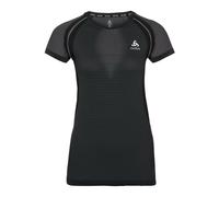 Odlo T-Shirt Manches Courtes Ceramicool Pro Femme Noir - Tee-shirts de running femmes M