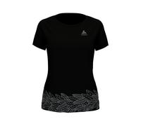 Odlo T-Shirt Manches Courtes Concord Femme Noir - T-shirt outdoor femmes S