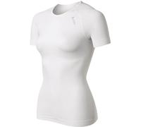 Odlo T-Shirt Manches Courtes Evolution Femme Blanc - Tee-shirts de running femmes L