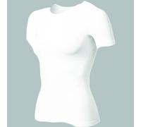 Odlo T-Shirt Manches Courtes Evolution Femme Blanc - Tee-shirts de running femmes L