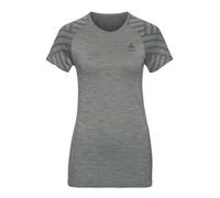 Odlo T-Shirt Manches Courtes Kinship Seamless BL Femme Gris - T-shirt outdoor femmes M