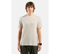Odlo Merino 160 Short Sleeve T-shirt Beige M Homme
