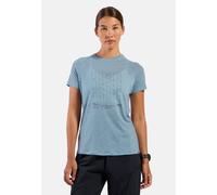 Odlo T-shirt Mérinos Tencel Hyper Map pour femme, XL, blau