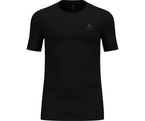 Odlo - T-shirt technique à manches courtes - BL Top Crew Neck SS Active Warm Eco M Black pour Homme - Taille S - Noir Noir S