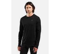 Odlo T-shirt technique à manches longues Merino 160 pour homme, XL, noir