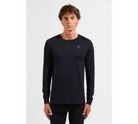 Sous-vÃªtement technique ODLO BL TOP crew neck l/s - MERINO 200 (black) homme XL