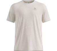 Odlo - T-shirt ultra-respirant - Zeroweight Engineered Chill-Tec M Gardenia pour Homme - Taille L - Beige Beige L