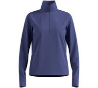 ODLO - T-shirts & Débardeurs trail running - T-shirt 1/2 Zip Femme Essential Thermal Skipper Blue - L - female L
