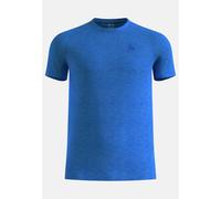 ODLO - T-shirts & Débardeurs trail running - T-Shirt Essential Seamless Dazzling Blue Melange - Tee Shirt Mc | Odlo - S - male S