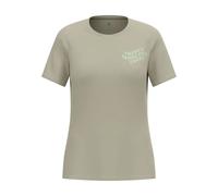 ODLO - T-shirts & Débardeurs trail running - T-shirt Femme Essential Print Agate Gray - Tee Shirt Mc | Odlo - XL - female XL