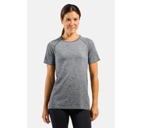 Odlo Crew Essential Seamless Short Sleeve T-shirt Gris L Femme