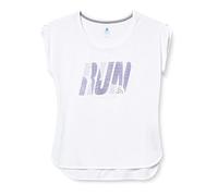 Odlo Tebe T-Shirt Femme Blanc/Placed Print/Ss17 FR : S (Taille Fabricant : S)_196