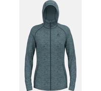 Odlo Veste à capuche à zip intégral Tencia pour femme, L, blue