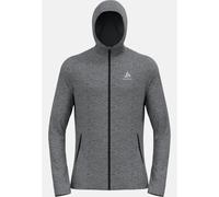 Odlo Veste à capuche à zip intégral Tencia pour homme, M, gris