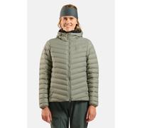 Odlo Veste à capuche compacte en duvet X-Alp 2.0 pour femme, M, vert