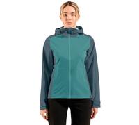 ODLO Veste Aegis 2.5L imperméable Hardshell pour Femme Pluie, Ardoise/Arctique, XL