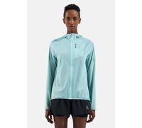 Odlo Veste de running Zeroweight Dual Dry Waterproof pour femme - Trail Running, Running - vert, XL