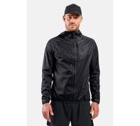 Odlo Veste de running Zeroweight Dual Dry Waterproof pour homme, XXL, noir