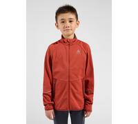 Odlo Veste de ski de fond Brensholmen pour enfant pour enfant, 140, rouge