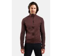 Odlo Veste de ski de fond hybride coupe-vent Zeroweight Pro Performance Wool pour homme, XL, bordeaux