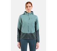 Odlo Veste hybride isolante en laine Ascent pour femme, S, vert