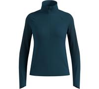 Odlo Veste Hybride Zeroweight Warm Femme S Bleu Marine