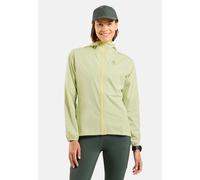 Odlo Veste imperméable pour la course à pied Performance Knit X-Alp pour femme, XL, vert