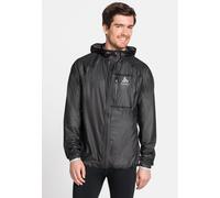 Odlo Veste imperméable pour la course à pied Performance Knit Zeroweight Dual Dry pour homme, XXL, black